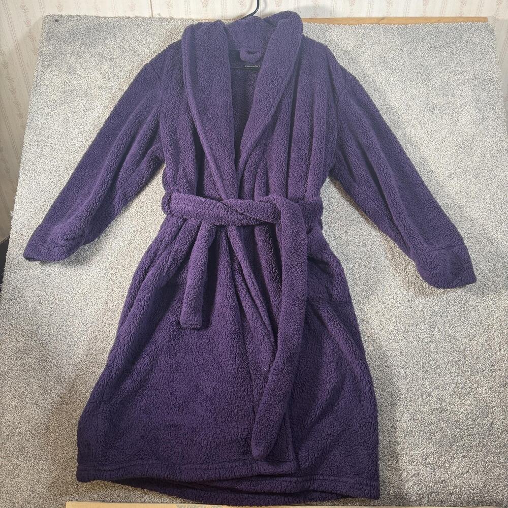 Alexander Del Rossa Robe S Fleece Plushcore Whimsigoth Fuzzy Warm Wintercore